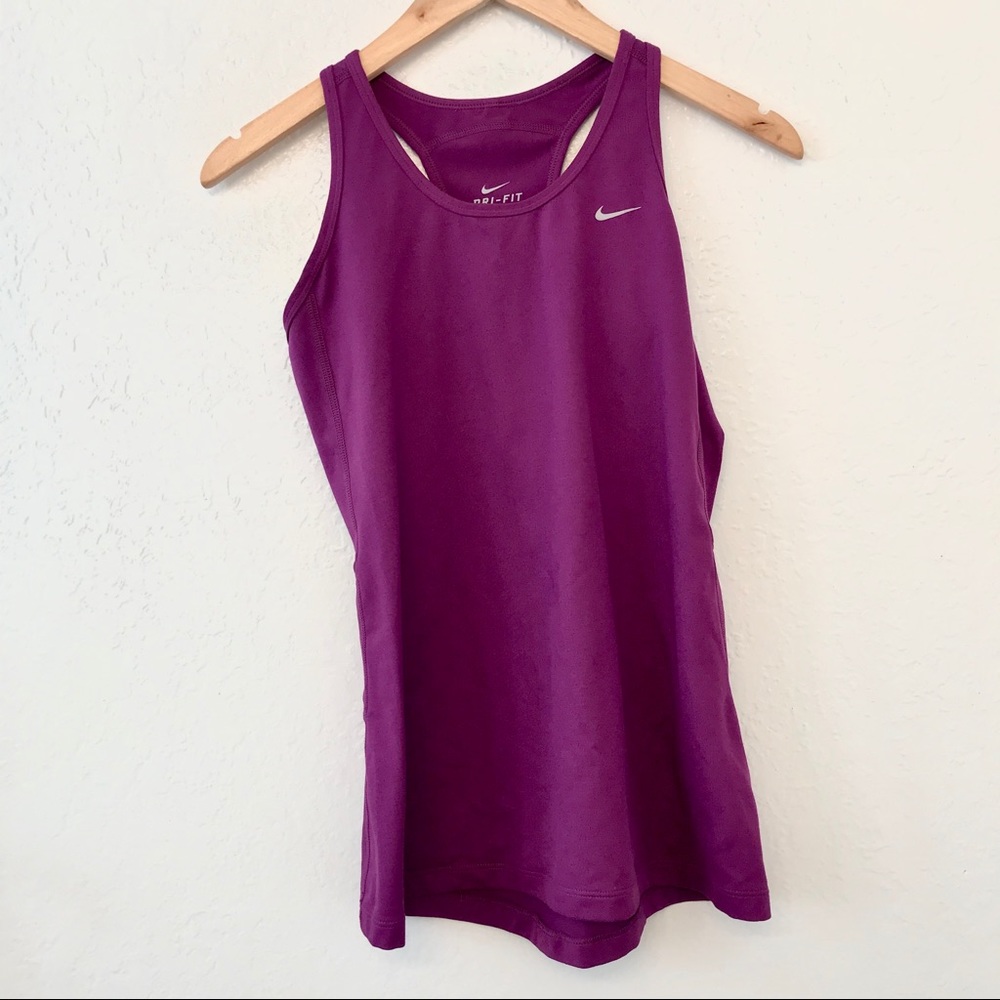 NIKE Purple Tank Top with pockets